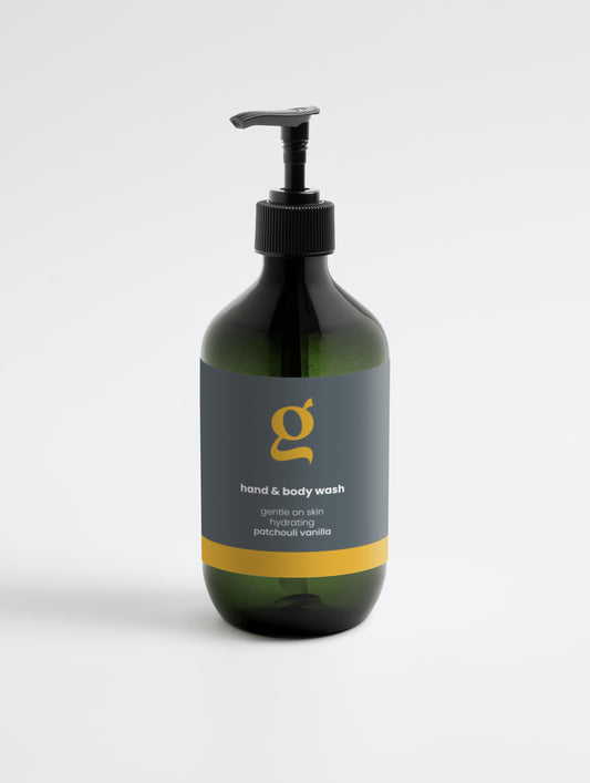 Hand & Body Wash, Patchouli & Vanilla