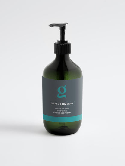 Hand & Body Wash, Minty Cedarwood