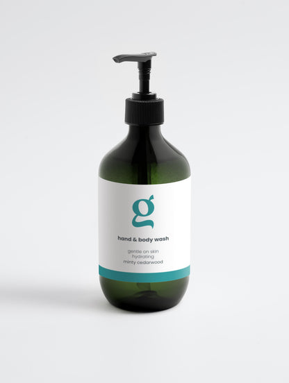 Hand & Body Wash, Minty Cedarwood